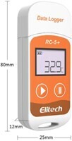 Image of a fridge thermometer data logger, 80mm height 25mm width 12mm depth