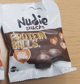Buchanan Distribution Ltd recalls Nudie Snacks Salted Caramel Brownie Protein Balls because of undeclared milk