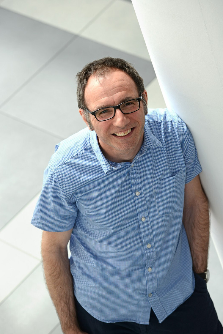 A photograph of Professor David Gally