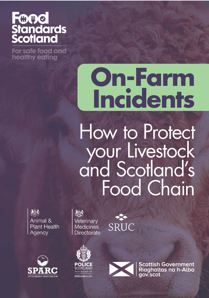 Food Standards Scotland On Farm Poisoning leaflet cover