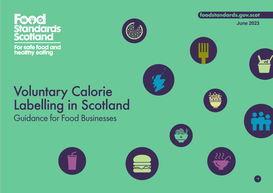 Food Standards Scotland | Voluntary calorie labelling in Scotland, guidance for food businesses
