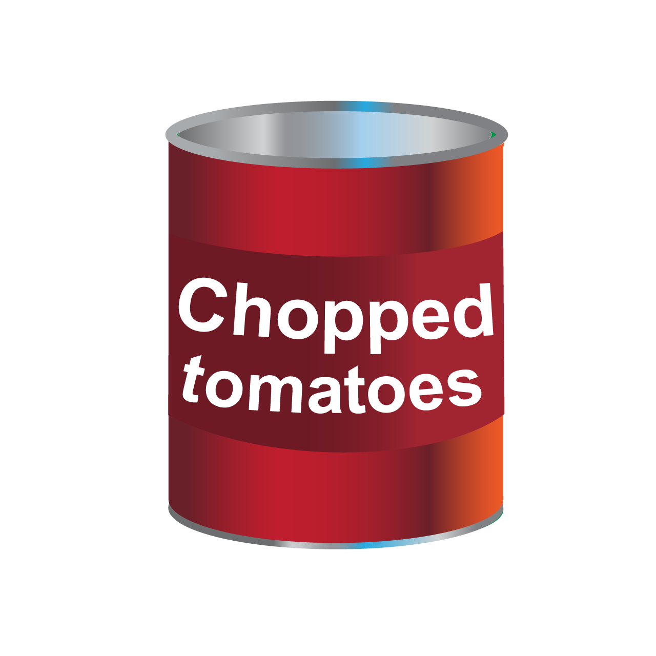 Tin of chopped tomatoes