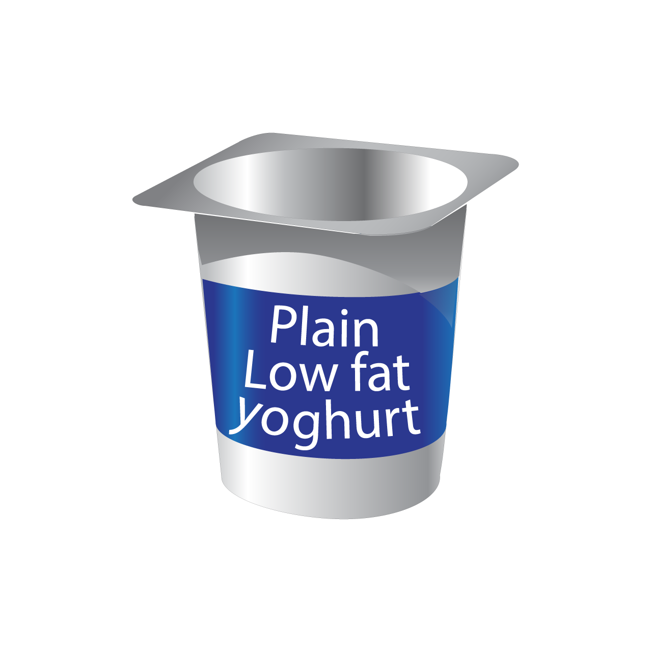 Pot of yoghurt